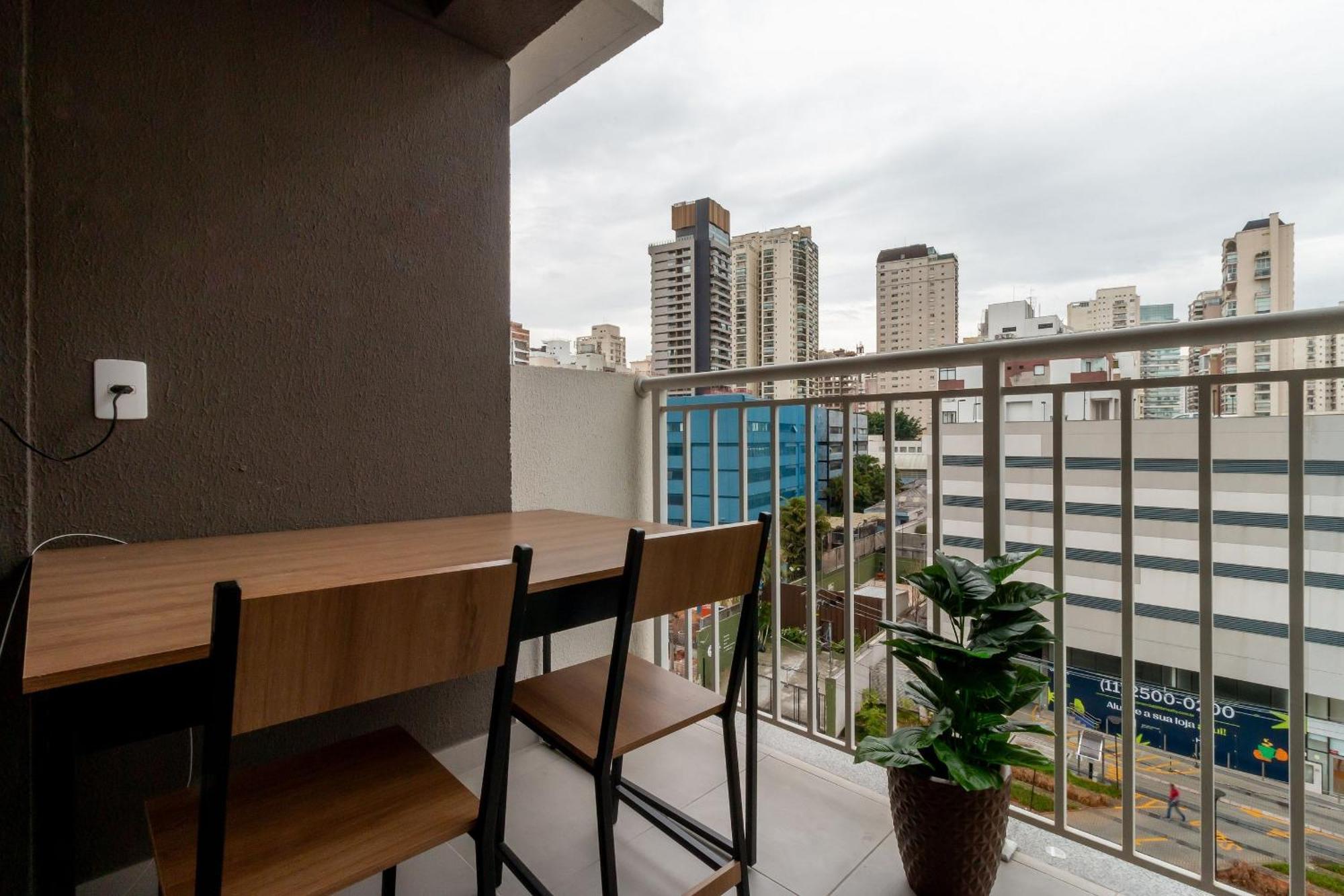 No Itaim, Lindo Rooftop Com Vista O Ibira!! Casa de férias